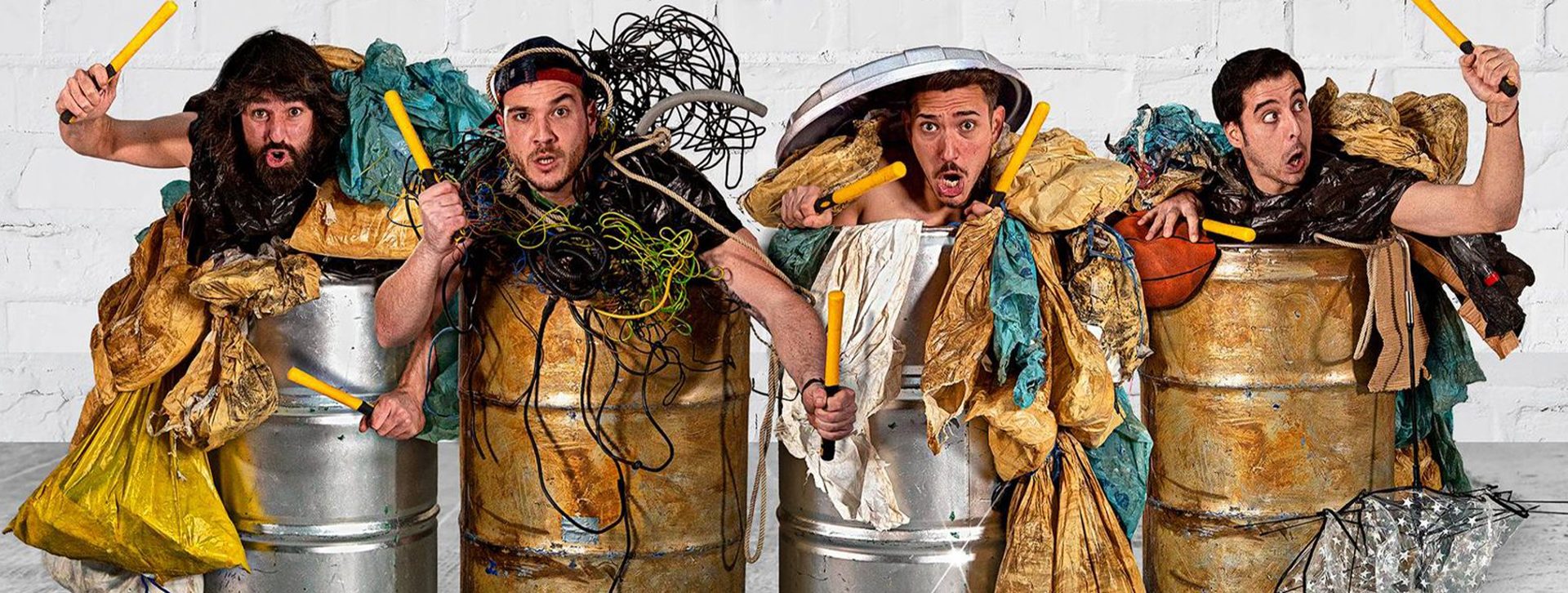 Award-winning Spanish theatre company Yllana and Toompak presents the UK premiere of TRASH!