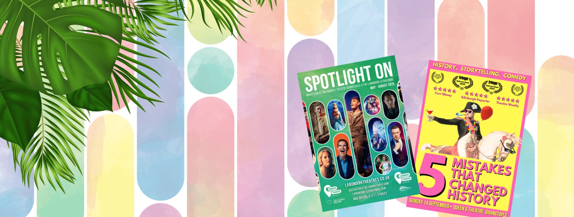 OUR SPOTLIGHT ON SUMMER BROCHURES ARE HERE!📚🎭